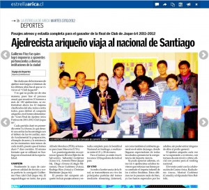 ajedrecista ariqueño viaja al nacional de santiago