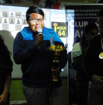 Oscar Gutiérrez fue el campeón del Torneo Open Fiestas Patrias 2016