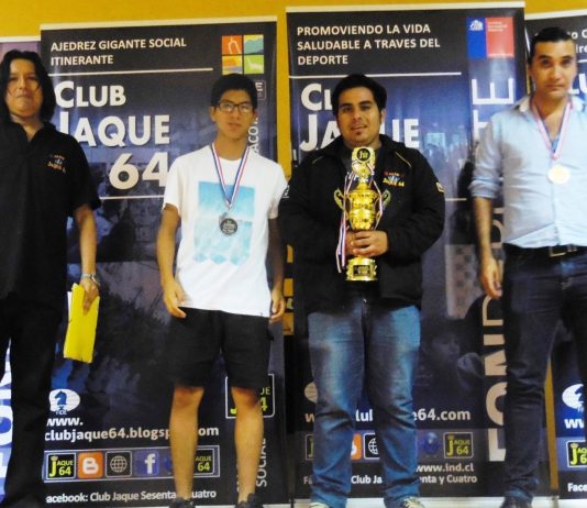 Guillermo Páez ganó el XXXVI Torneo Open de Ajedrez Arica Parinacota 2016