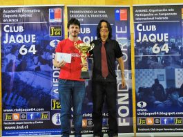 Gran Maestro Diego Flores (ARG) ganó el II Torneo Blitz Internacional Arica 2017